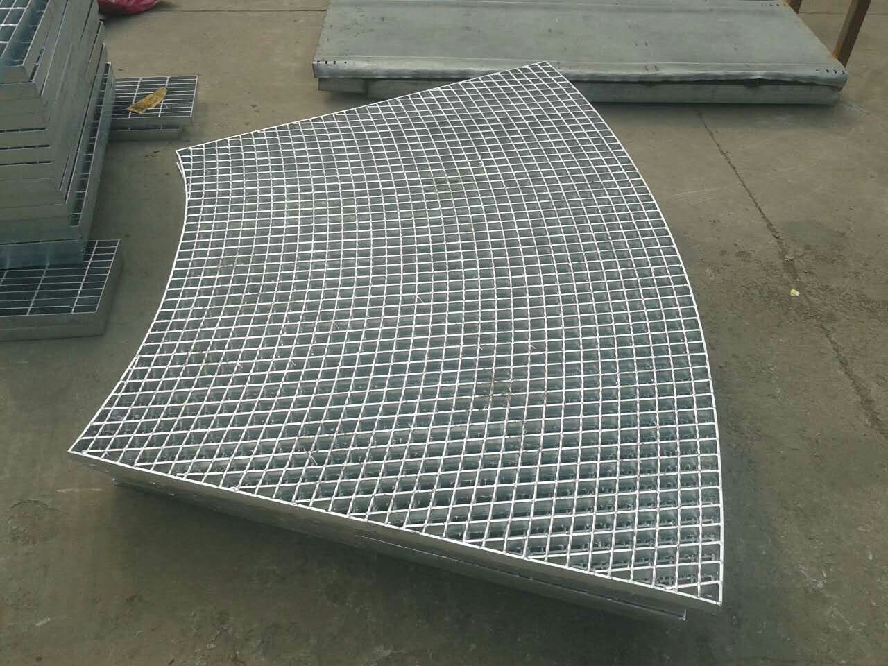 异型钢格板 扇形钢格栅 不规则格栅板
